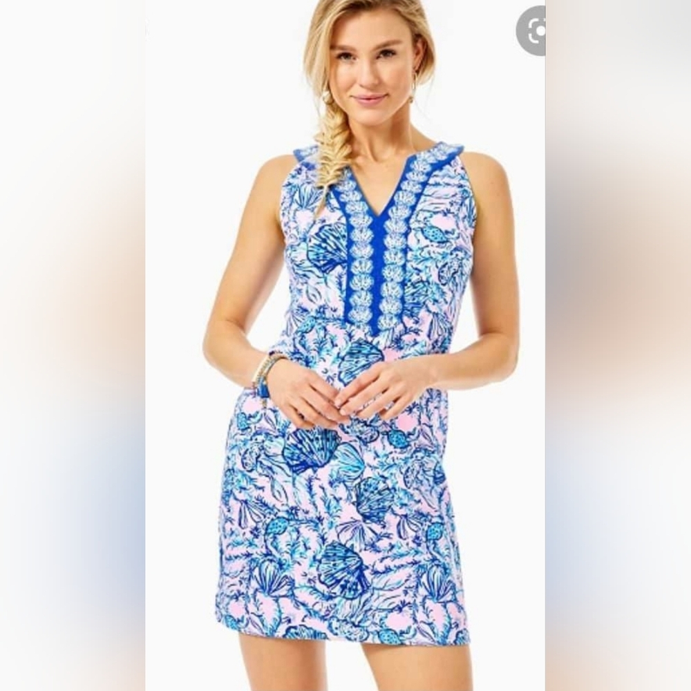Lilly Pulitzer Santanita Shift Dress in Magnolia Lilac